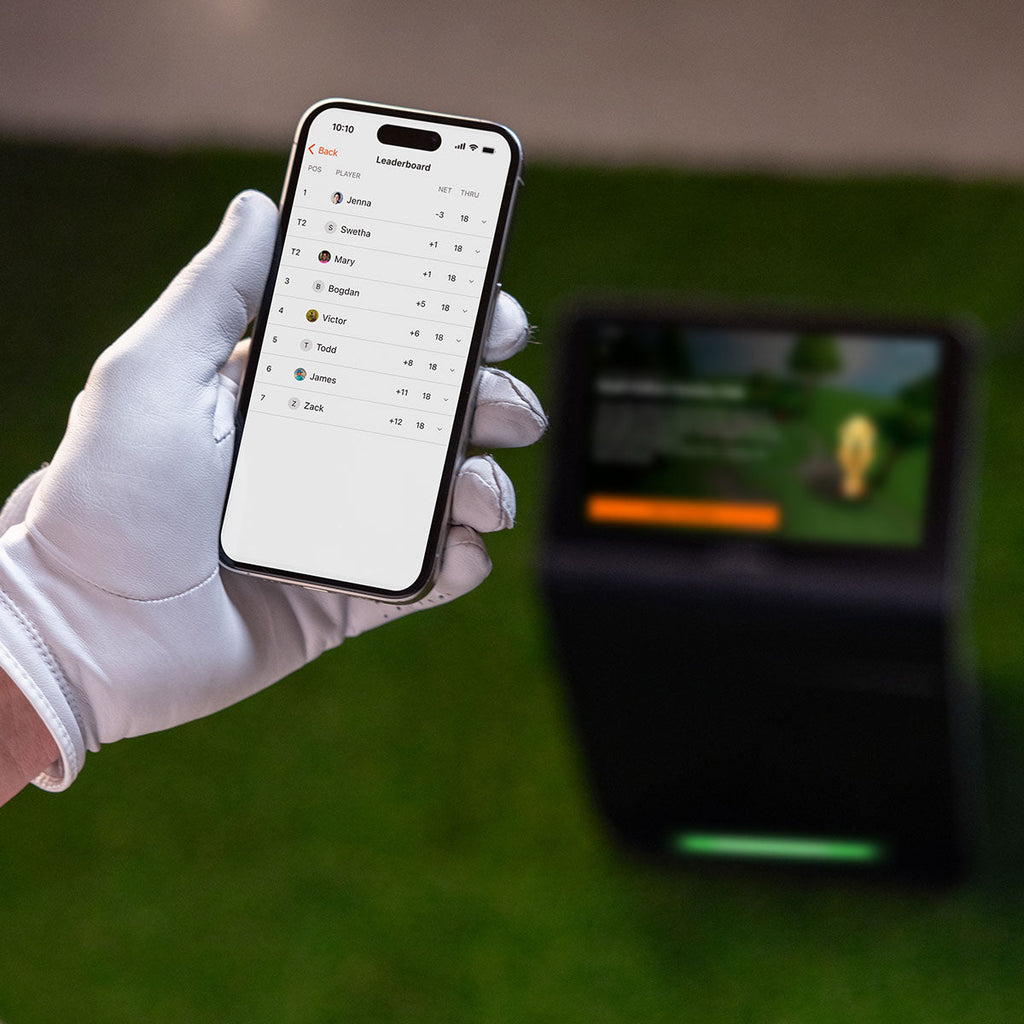 Garmin Approach R50 with PlayBetter SimStudio™ ESSENTIALS Package | Golf Simulator Studio with Impact Screen, Enclosure, Hitting Mat & Projector