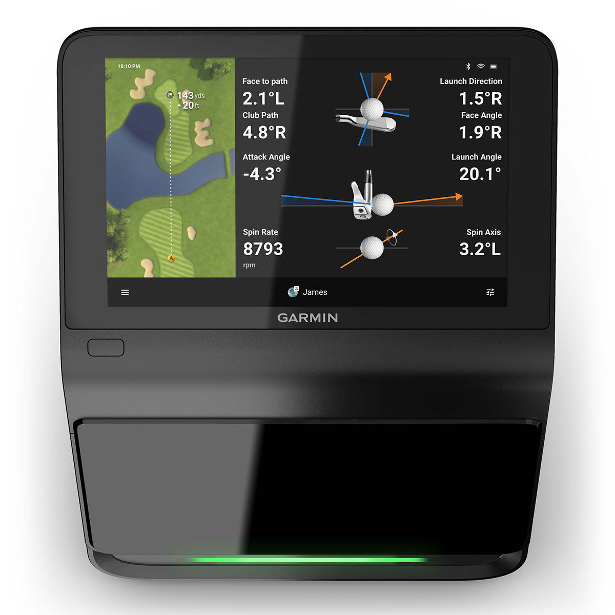 Garmin Approach R50 with PlayBetter SimStudio™ COMPLETE Package | Golf Simulator Studio with Impact Screen, Enclosure, Side Barriers, Hitting/Putting Mats, Projector & Wireless HDMI Transmitter