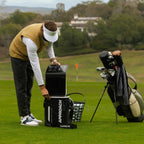 Garmin Approach R50 with PlayBetter SimStudio™ COMPLETE Package | Golf Simulator Studio with Impact Screen, Enclosure, Side Barriers, Hitting/Putting Mats, Projector & Wireless HDMI Transmitter