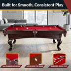 Hathaway Augusta 8-ft Pool Table BG2527 / BG2670