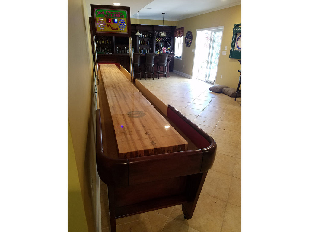 Charleston Shuffleboard Table - Vintage 1940s Art Deco Design with Champion Playfield