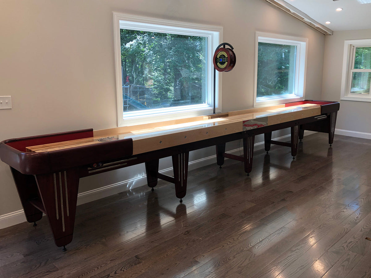 Charleston Shuffleboard Table - Vintage 1940s Art Deco Design with Champion Playfield