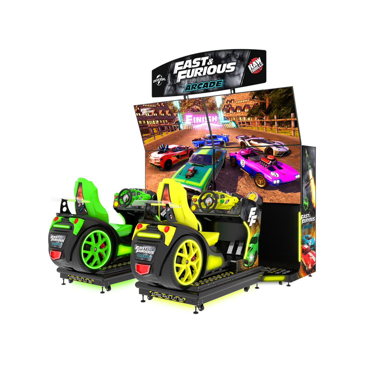 Raw Thrills Fast & Furious Arcade Motion
