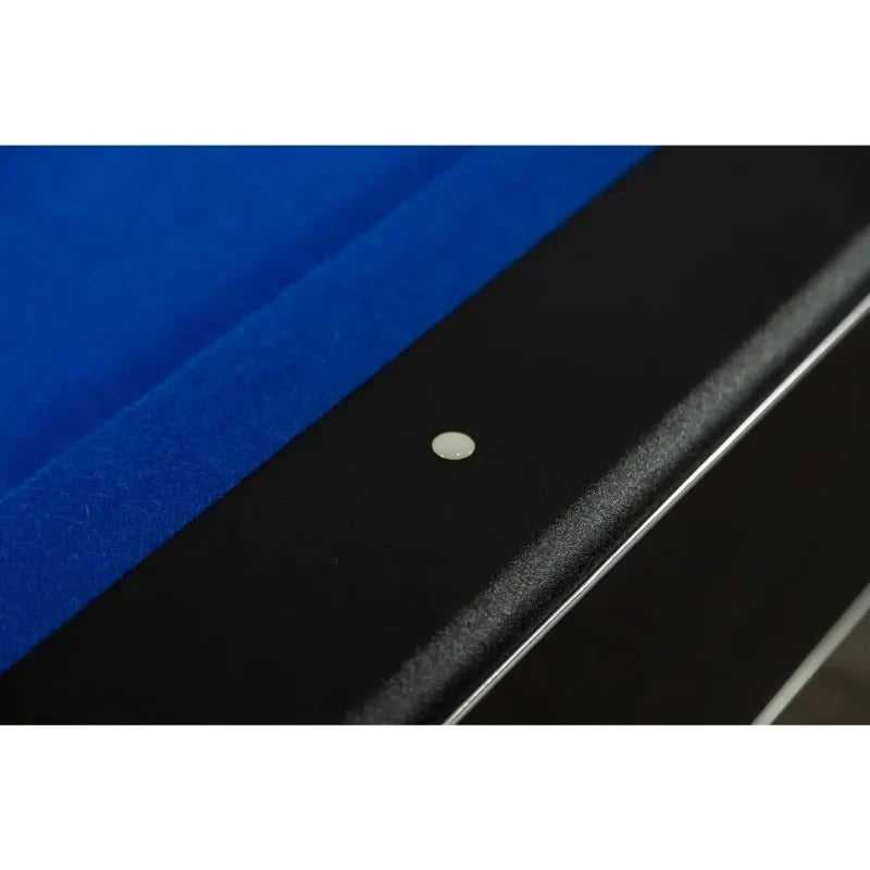 Hathaway Hustler Pool Table with Ball Return - Black with Blue Felt BG2515PB / BG2520PB